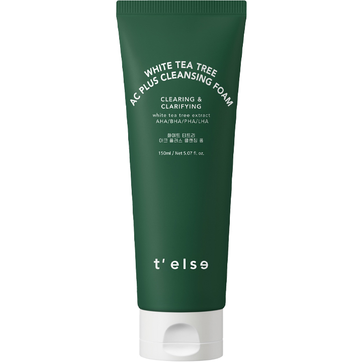 White Tea Tree AC Plus Cleansing Foam, 150ml, 1pack