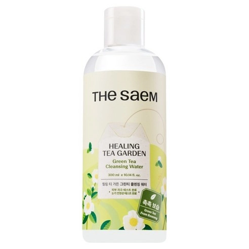 Healing Tea Garden Green Tea Oil-In Cleansing Water, 300ml, 1pack - Image 1