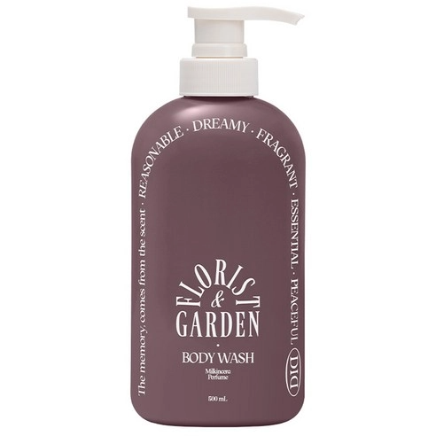 Milk In Cera Perfume Body Wash [Florist Garden], 500ml, 1pack