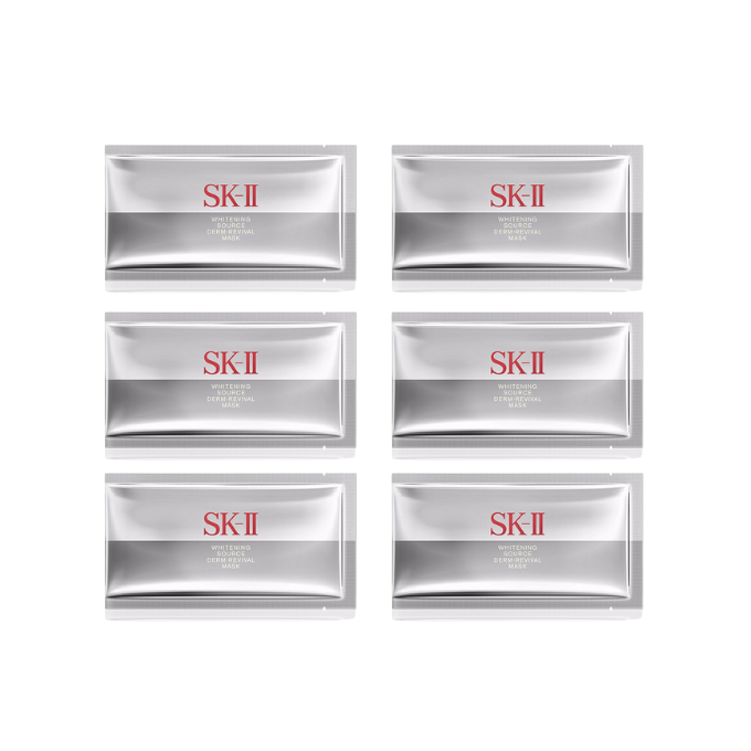 Whitening Source Derm Revival Mask, 6ea, 1pack