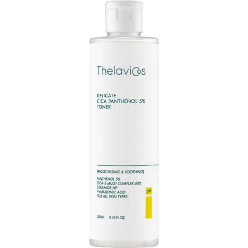 Delicate Cica Panthenol 5% Toner, 250ml, 1pack