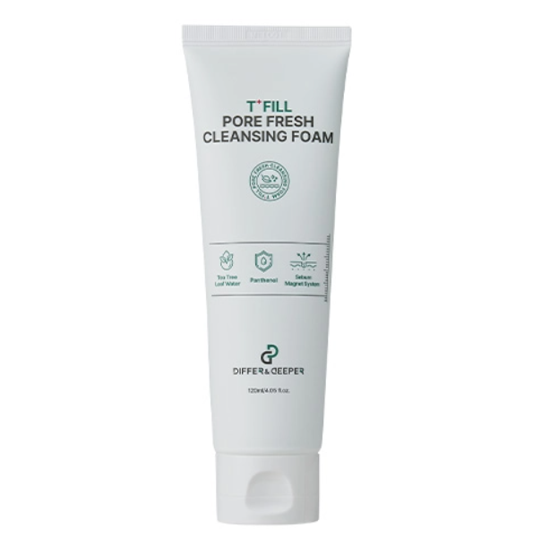 Pore Fresh Cleansing Foam, 120ml, 1pack