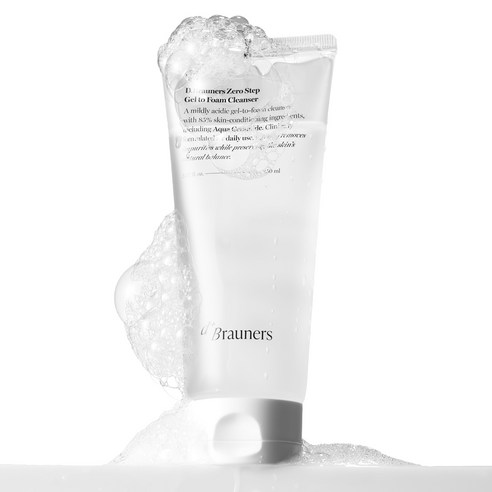 Zero Step Gel-to-Foam Cleanser, 150ml, 1pack