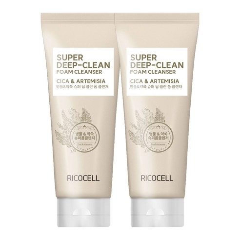 Centella Asiatica Mugwort Super Deep Clean Foam Cleanser, 220ml
