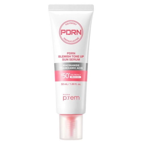 PDRN Blemish Tone-up Sun Serum, 50ml, 1pack