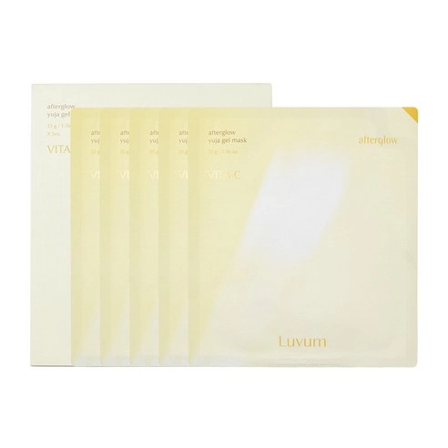 Afterglow Yuzu Gel Mask, 5ea