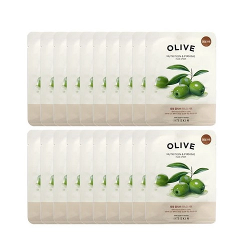 Fresh Olive Mask Sheet, 20ea