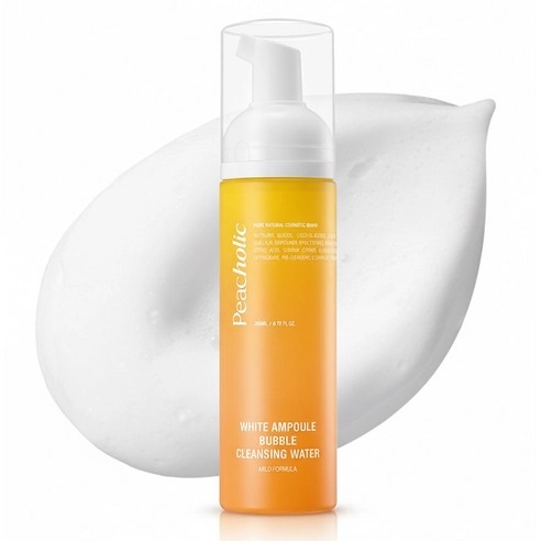 White Ampoule Bubble Cleansing Water, 200ml, 1pack