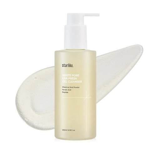 White Pore LHA Fresh Gel Cleanser, 200ml, 1pack