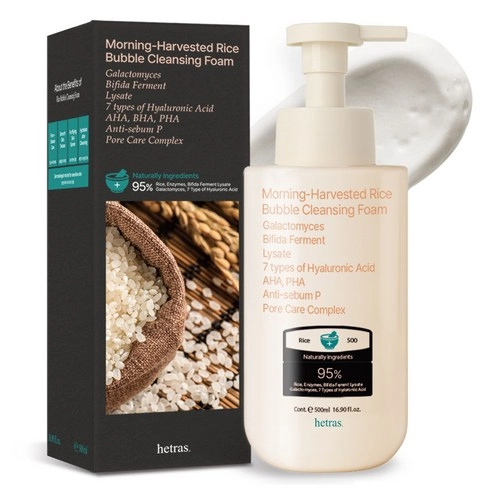Morning-Harvested Rice Bubble Cleansing Foam