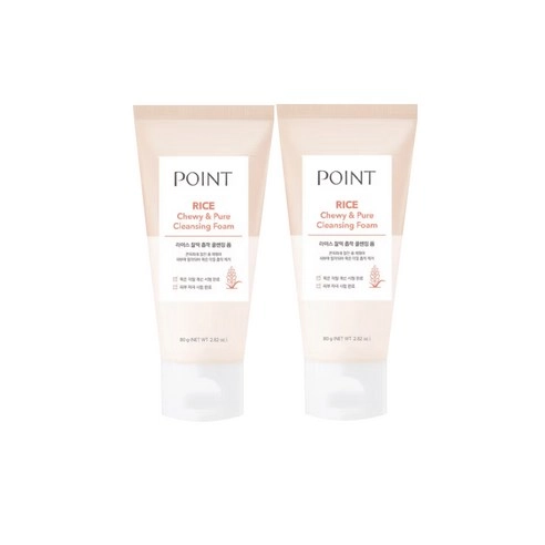 Rice Chewy & Pure Cleansing Foam, 80g