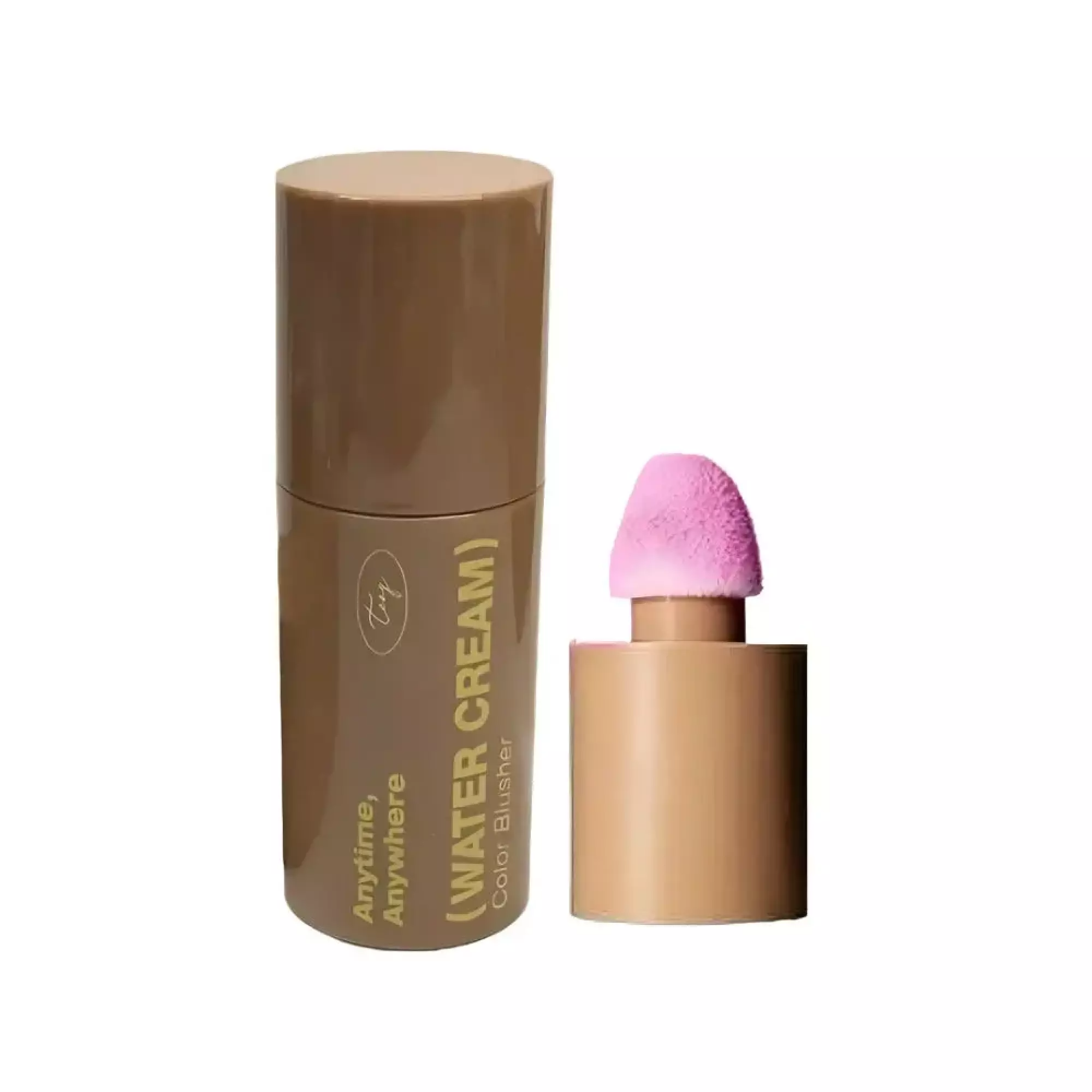 Water Cream Color Blusher, 5.5g, W03 Strawberry Shake, 1pack
