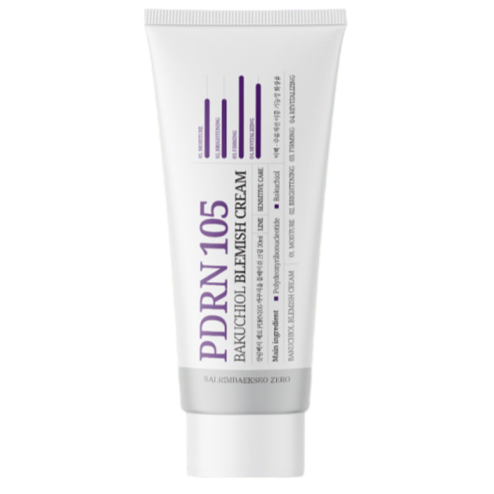 Zero PDRN 105 Bakuchiol Blemish Cream, 30ml, 1pack