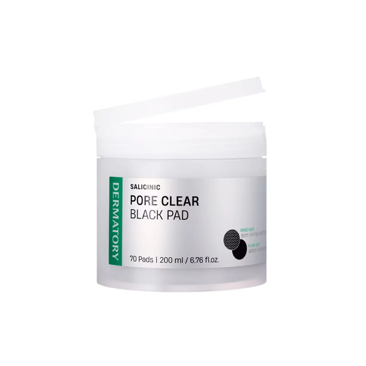 Salicinic Pore Clear Black Pad, 70ea, 1pack