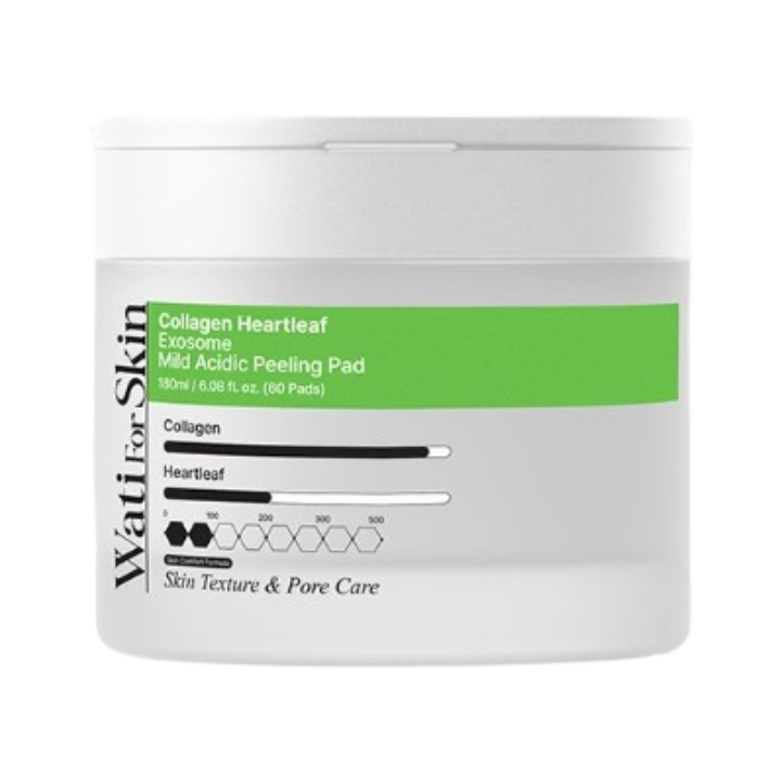 Collagen Heartleaf Exosome Mild Acidic Peeling Pad