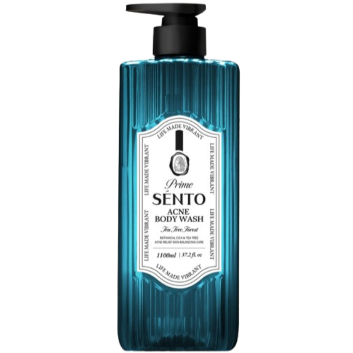 Prime Botanical Cica Acne Care Body Wash (Low pH Formula) [Tea Tree Forest Scent]