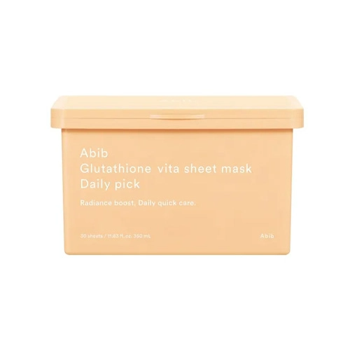 Glutathione Vita Sheet Mask Daily Pick, 30ea, 1pack