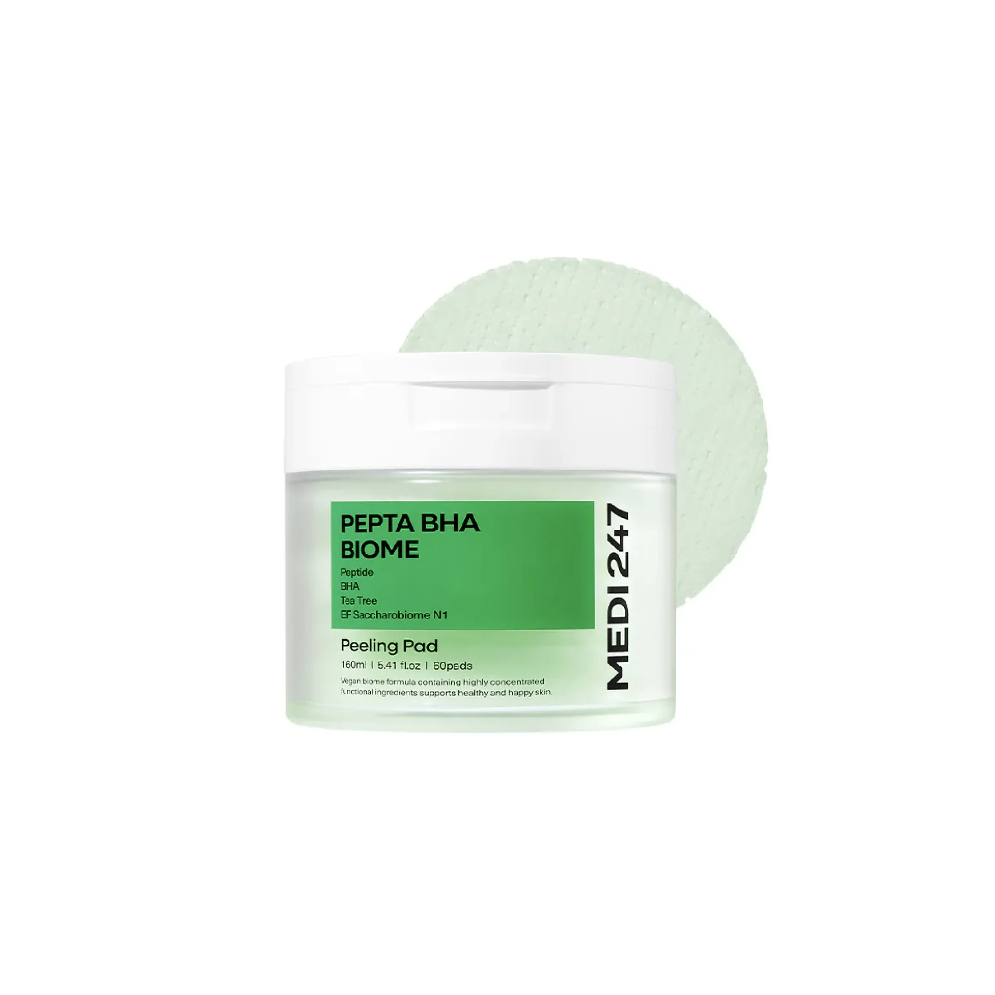 PeptaBHA Biome Peeling Pad, 60ea