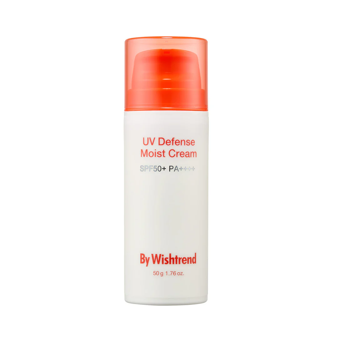 UV Defense Moist Cream [SPF50+/PA++++], 50g, 1pack - Image 1