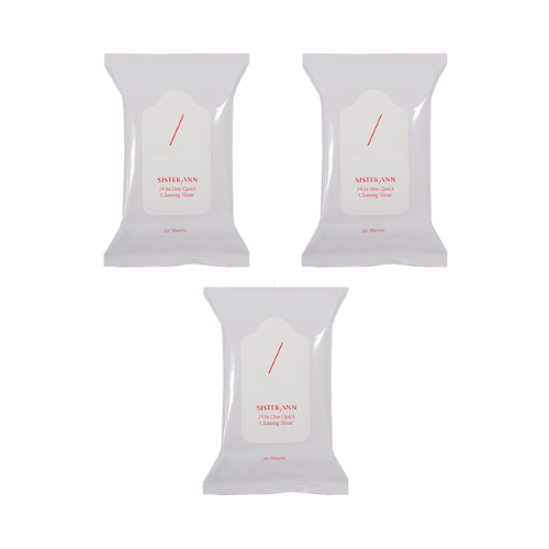 All-in-One Quick Cleansing Tissue, 20ea