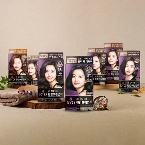 Nourishing Grey Hair Dye Cream, 5N Natural Brown - Image 3