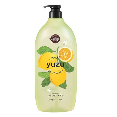 Fresh Yuzu Body Wash, 1200g, 1pack
