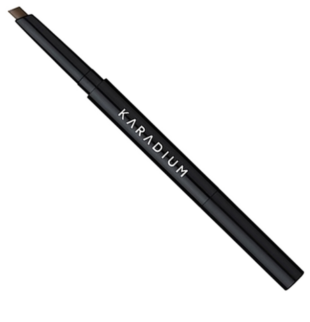 Flat Eyebrow Pencil, 0.3g, 01 Black Brown, 1pack