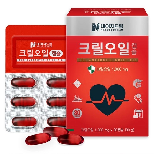 [UK EXCLUSIVE] Krill Oil, 30ea, 1pack