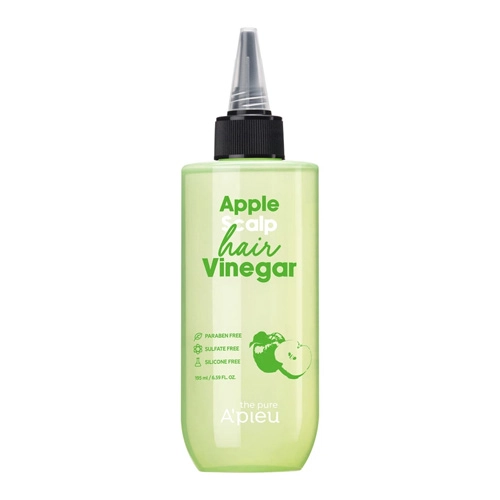 Green Apple Scalp Hair Vinegar, 195ml, 1pack