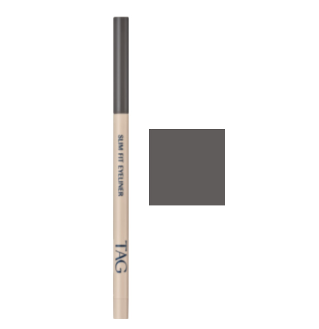 Slim Fit Eyeliner, 0.05g, 01 Ash Black, 1pack