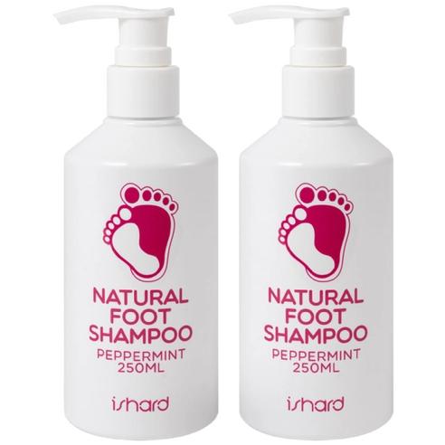 Natural Foot Shampoo, 250ml+250ml - Image 1