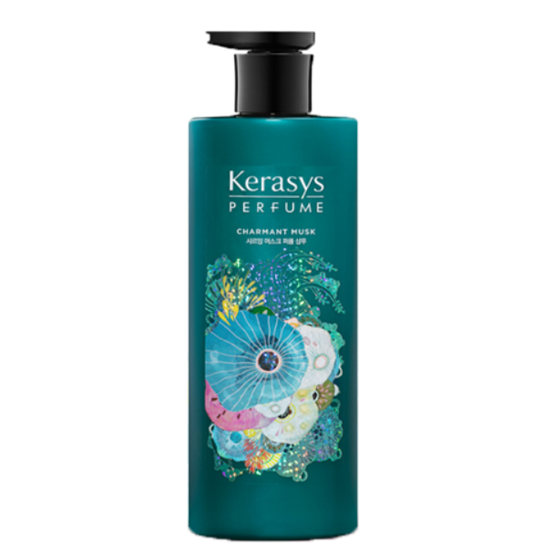 Charmant Musk Perfumed Shampoo, 600ml, 1pack - Image 1