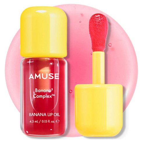 Banana Lip Oil, 4.5ml, 05 Cranberry Pop, 1pack - Image 1