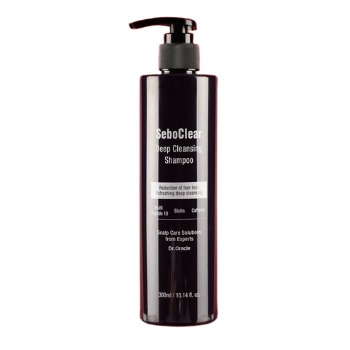 Seboclear Deep Cleansing Shampoo, 300ml+300ml