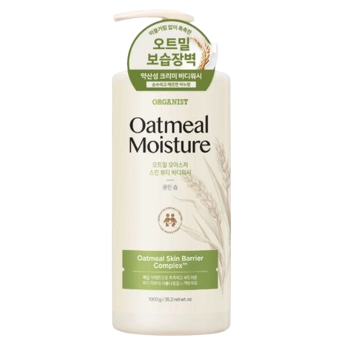 Oatmeal Moisture Skin Beauty Body Wash [Clean Soap Scent], 1,000ml, 1pack