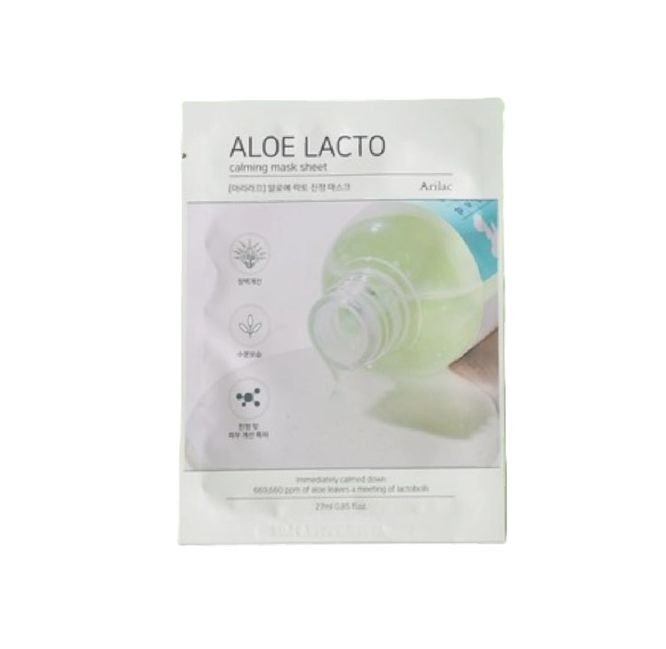 Aloe Lacto Soothing Mask, 30ea