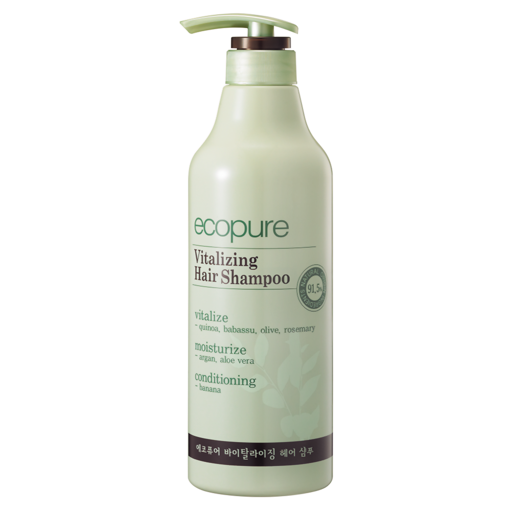 Ecopure Vitalizing Hair Shampoo, 700ml, 1pack
