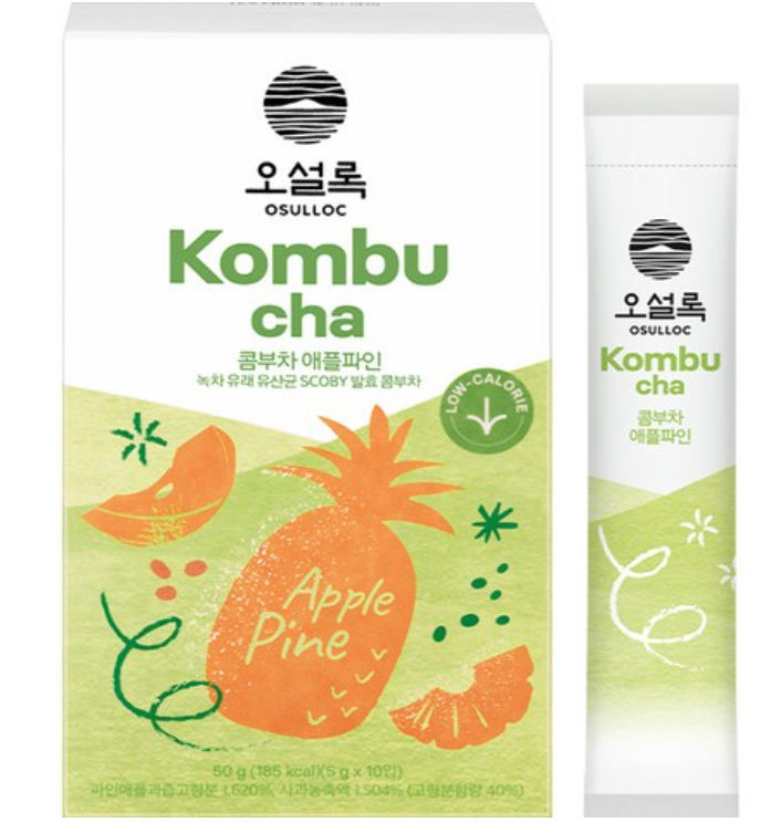 [UK EXCLUSIVE] Kombucha [Apple Pine], 10ea, 1pack