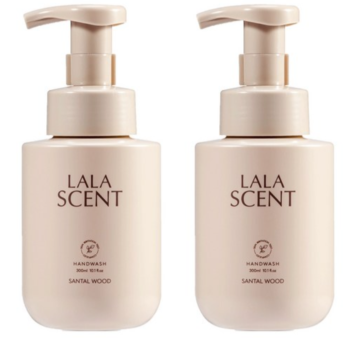 Vegan Perfumed Hand Wash [Santal Wood], 300ml+300ml