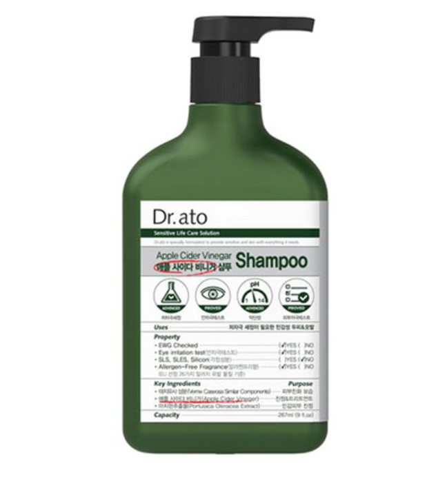 Apple Cider Vinegar Shampoo