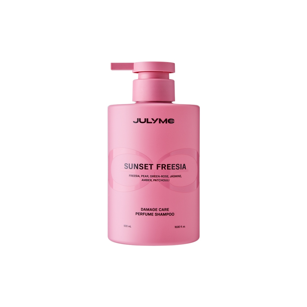 Damage Care Perfume Shampoo [Sunset Freesia], 500ml, 1pack
