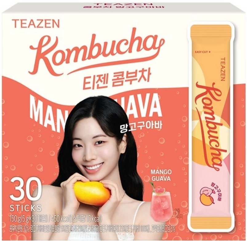 [UK EXCLUSIVE] Kombucha [Mango Guava], 30ea, 1pack
