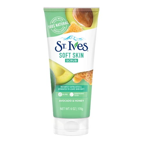 Soft Skin Avocado And Honey Scrub, 170g, 1pack