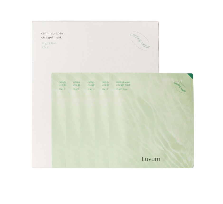 Calming Repair Young Cica Gel Mask, 5ea, 1pack