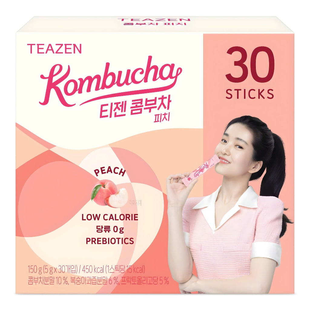 [UK EXCLUSIVE] Kombucha [Peach], 30ea, 1pack
