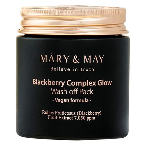 Vegan Blackberry Complex Glow Wash-Off Pack