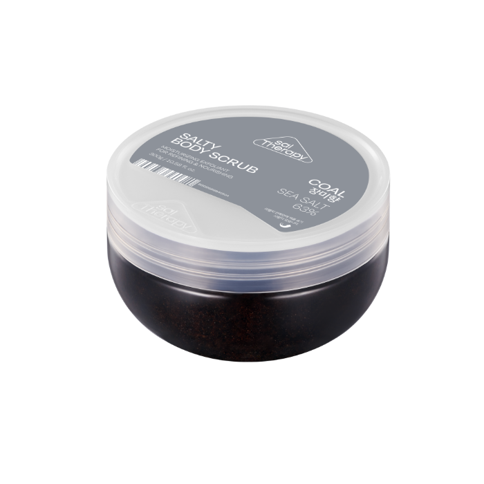 Salty Coal Body Scrub, 300g, 1pack