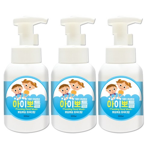 Foaming Hand Wash [Powder Scent], 300ml+300ml+300ml