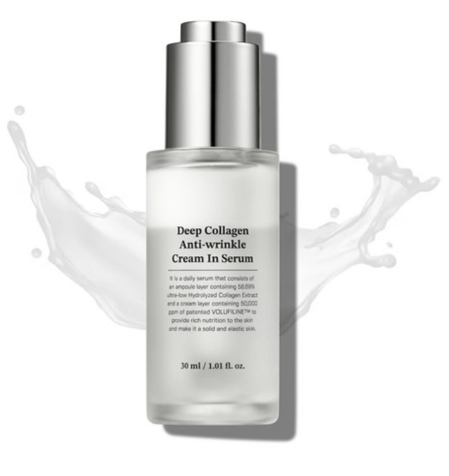 Deep Collagen Anti-Wrinkle Cream in Serum, 30ml