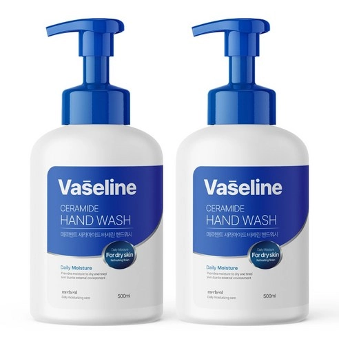 Vaseline Ceramide Hand Wash, 500ml+500ml